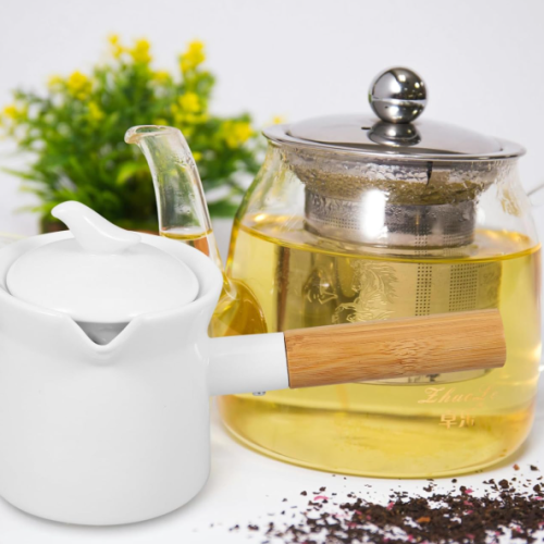 Classic enamel milk pot, small kitchen pot, minimalist design, versatile cooking pot